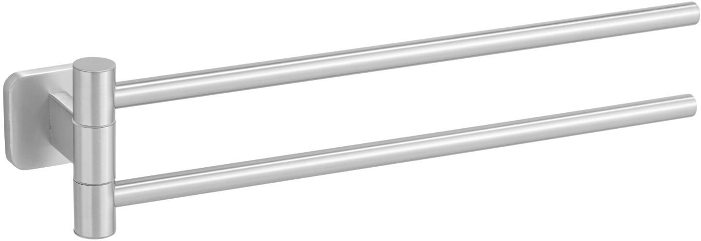 UCHWYT NA RĘCZNIK PORTO MATT - kolor stalowy, Modern, metal (5,5/9,5/43cm) - Wenko