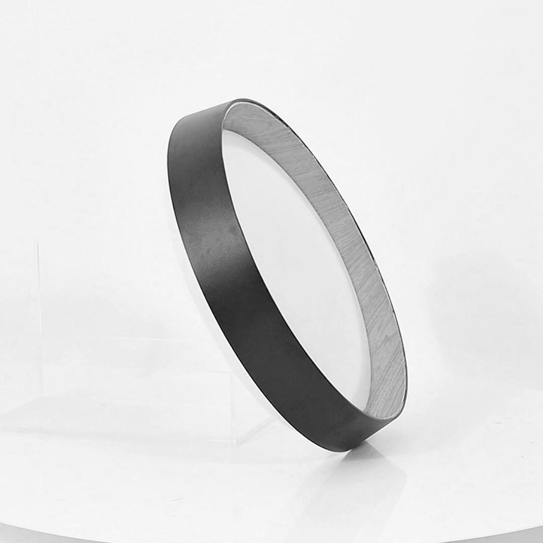 LED-TAKLAMPA LIA - vit, Klassisk, metall/trä (39/39/7cm) - Mömax