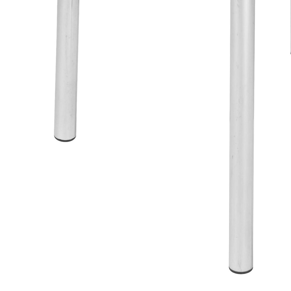 Szék Pik - fekete, Konventionell, műanyag/fém (36/49/36cm)