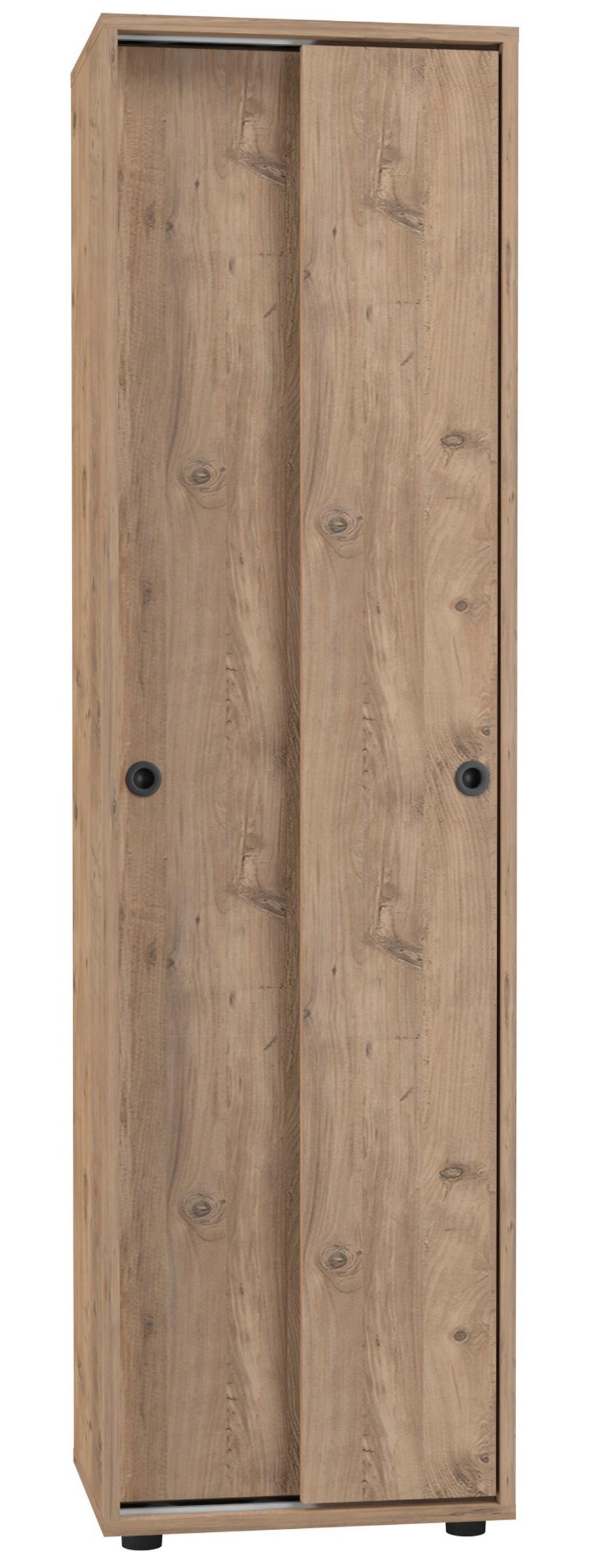 AKTENSCHRANK ULAS - Honigeiche, Design, Holzwerkstoff (49/168/38cm) - MID.YOU