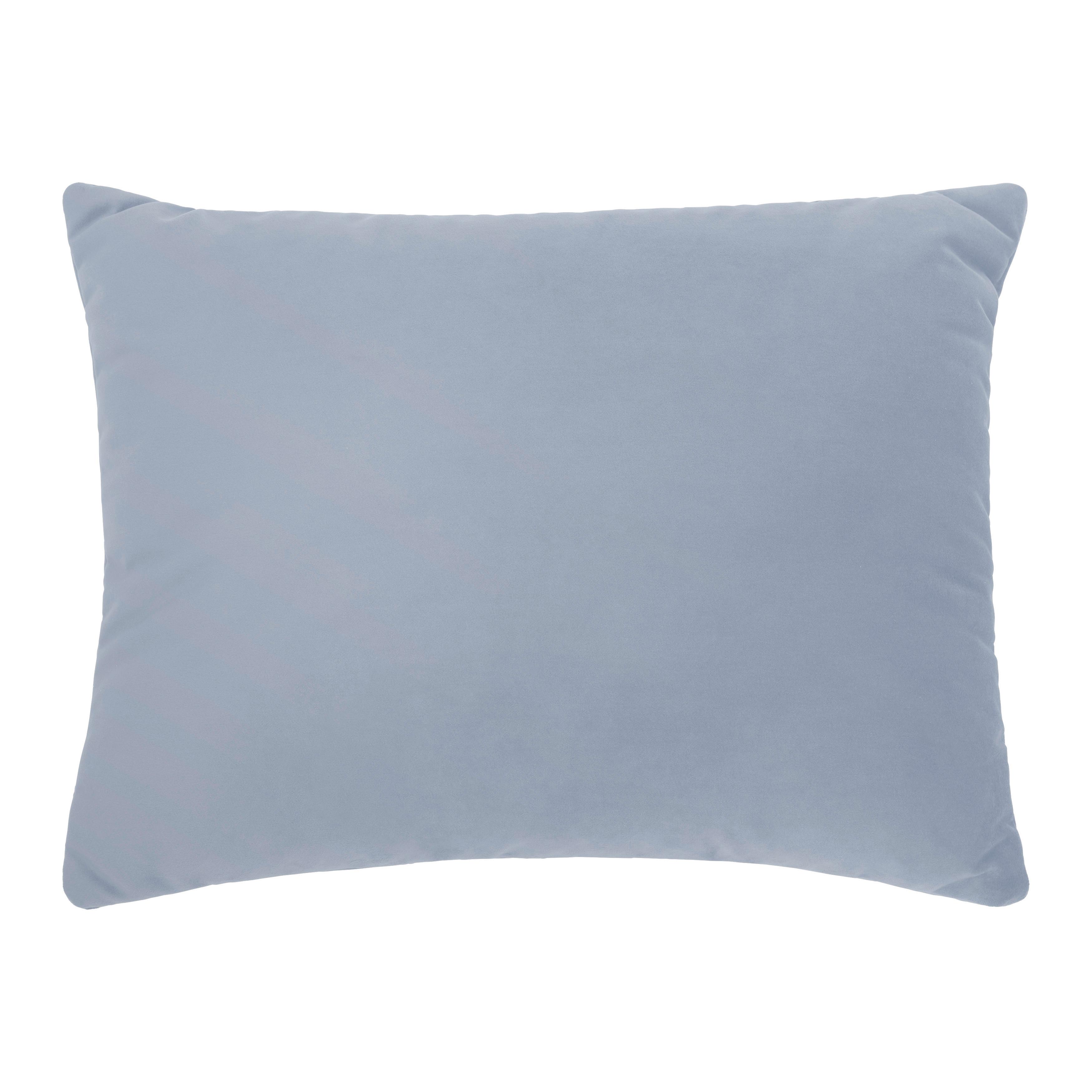 Sofakissen Trendy Hellgrau ca. 55x40cm - Hellgrau, Modern (55/40cm) - Premium Living