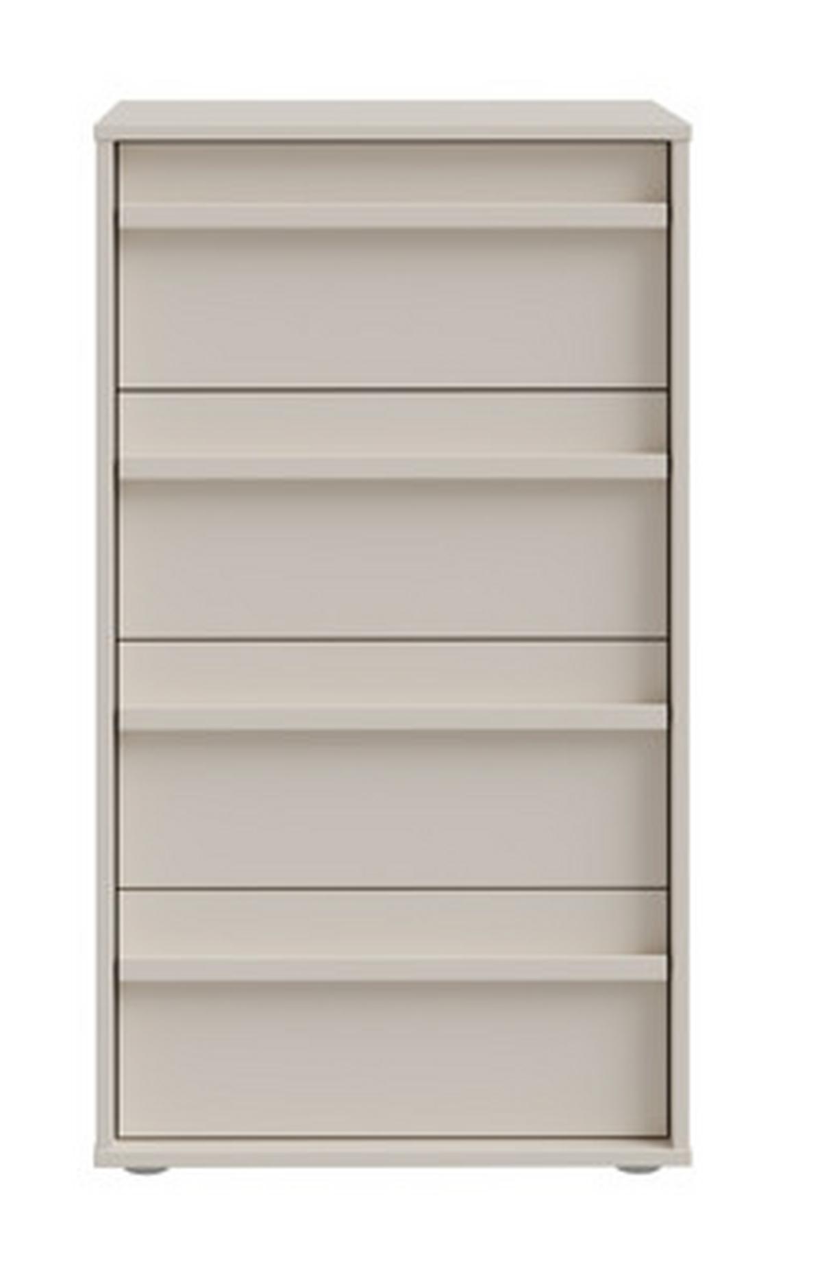 Komód 4 Fiókkal Canchoa - homok, Modern, faalapú anyag (53,4/94,4/42cm)