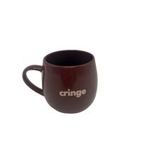 Kaffeebecher Cringe Braun ca. 400ml - Braun, MODERN, Keramik (7,5/9cm) - Mömax