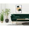 TAVLA ELENA - grön/svart, Modern, papper/trämaterial (50/70cm) - Mömax