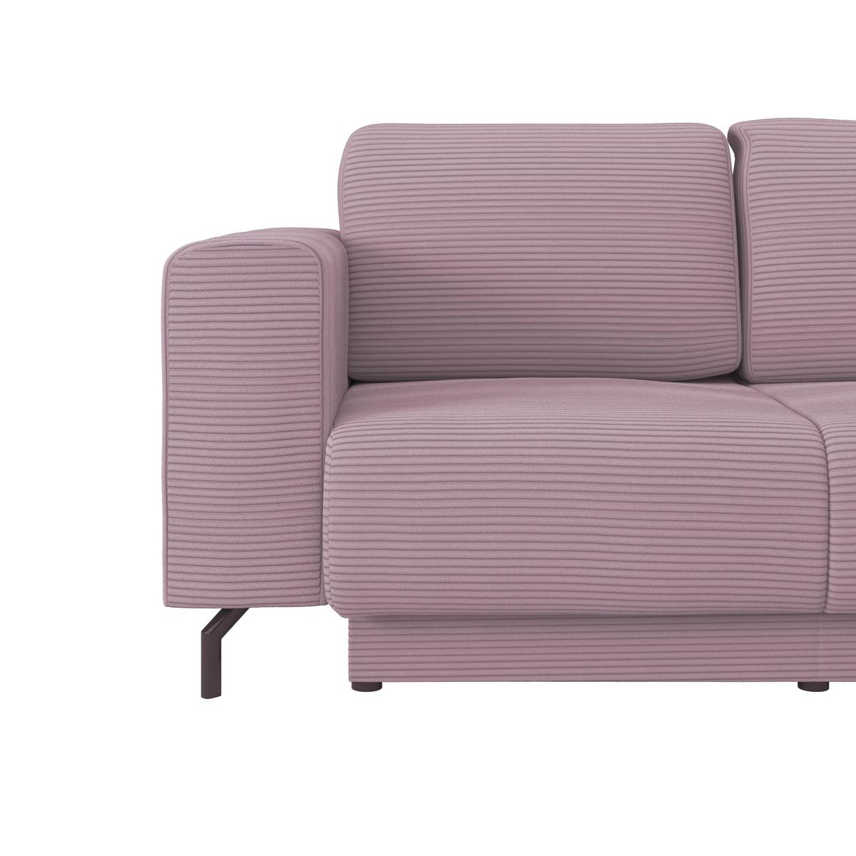 Colțar VENI - lila, Modern, textil (272/210cm) - Modern Living