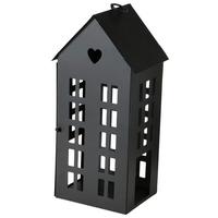 Lámpás Alamo I - fekete, Basics, fém (17/35/13cm) - Modern Living