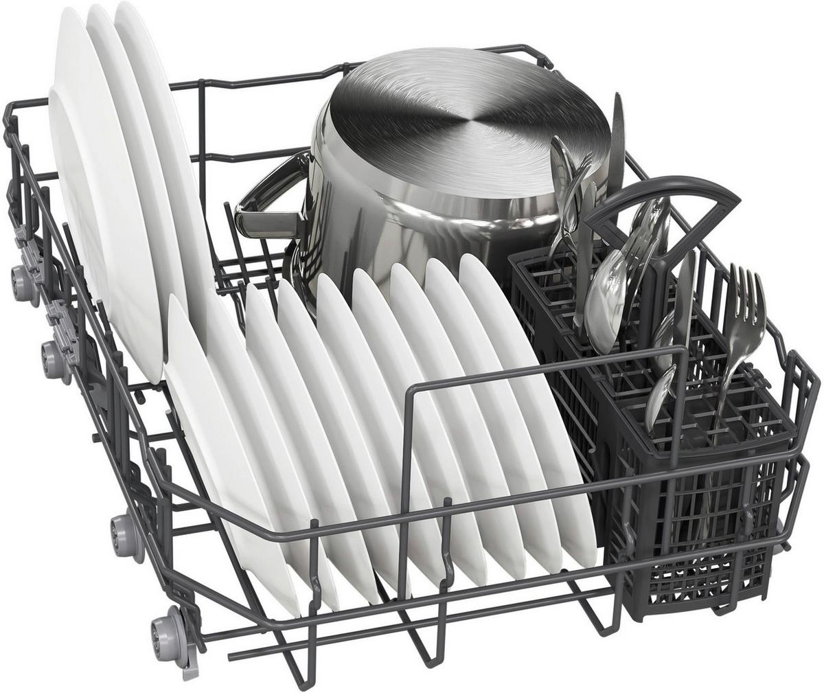 Geschirrspüler SR61HX22KE - Natur, Metall (44,8/81,5/55cm) - Siemens