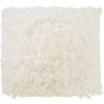 Zierkissen Fluffy in Creme, ca. 45x45cm - Weiß, Textil (45/45cm) - MÖMAX modern living