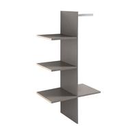 Unutarnja Raspodjela Alicante - siva, Basics, drvni materijal (82,7/158/47,7cm) - Modern Living