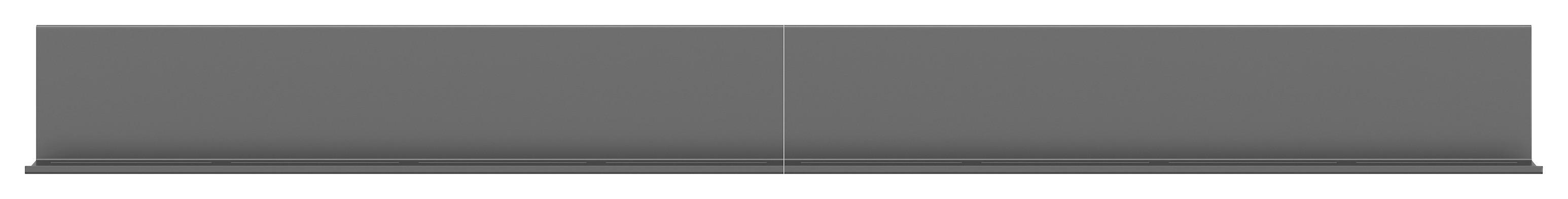 Polcos Elem Regbel-LED-2x105 - fekete, Basics, fém (105/11/20cm) - Visiona