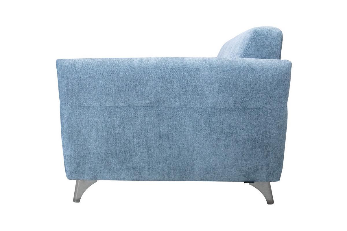 Kanapé Ágyfunkcióval Moving - világoskék, Konventionell, textil (188/92/96cm) - Premium Living