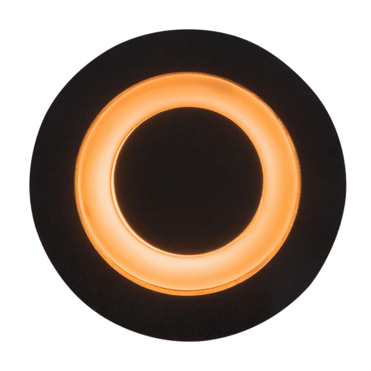 Wegeleuchte Limo Schwarz max. 3 Watt - Schwarz, Trend, Metall (6,2/6,2cm) - MAYTONI
