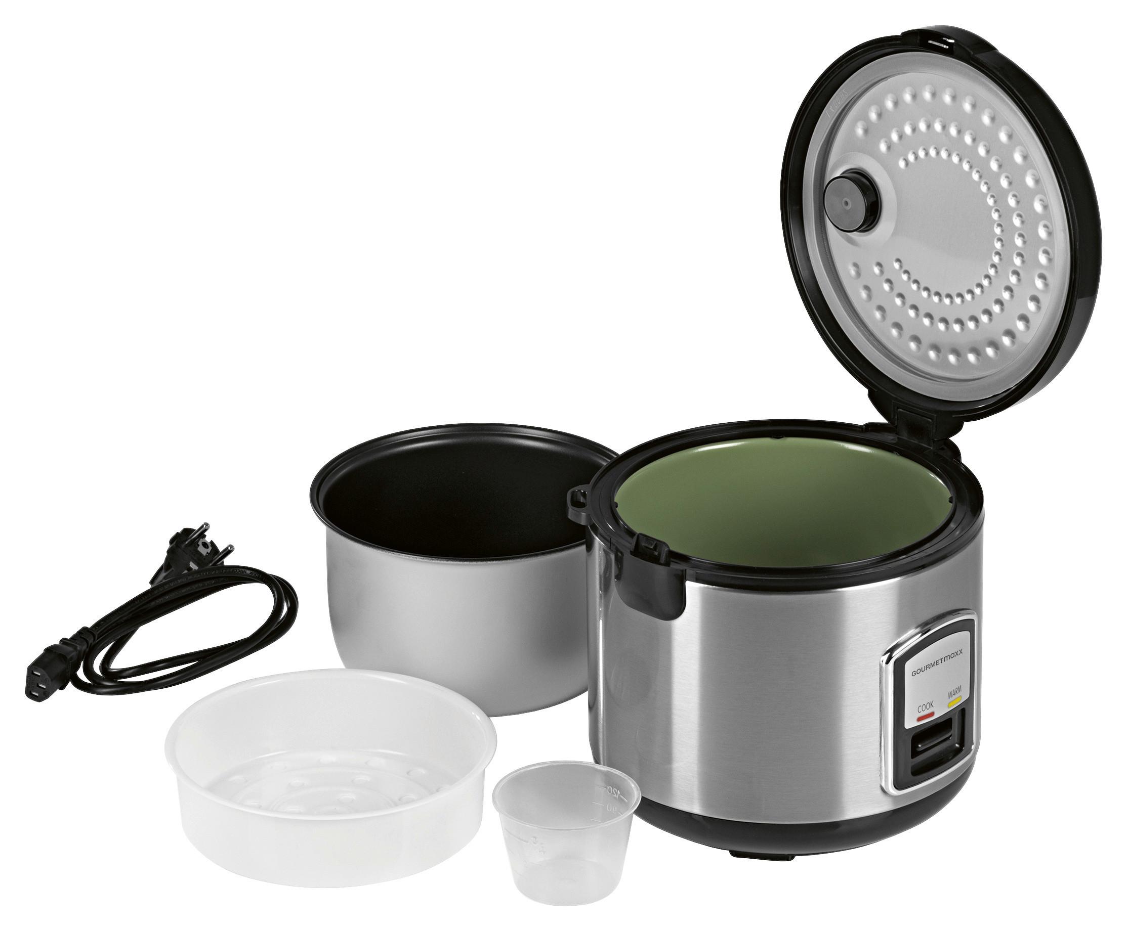 Gourmetmaxx Reiskocher max. 400 Watt - MODERN (23,8/24/25cm)