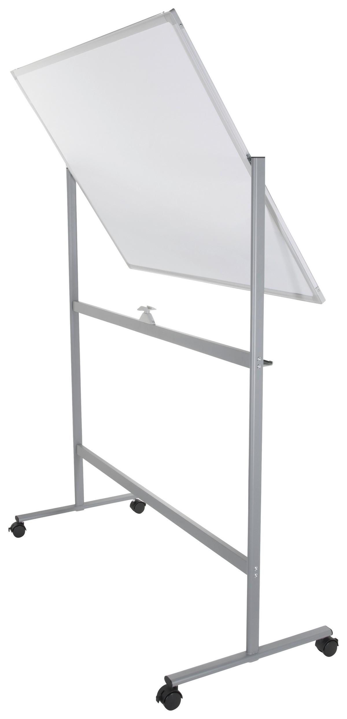 Bela Tabla Multiboard I - srebrne barve/bela, Basics, kovina (128/187/54cm) - MID.YOU