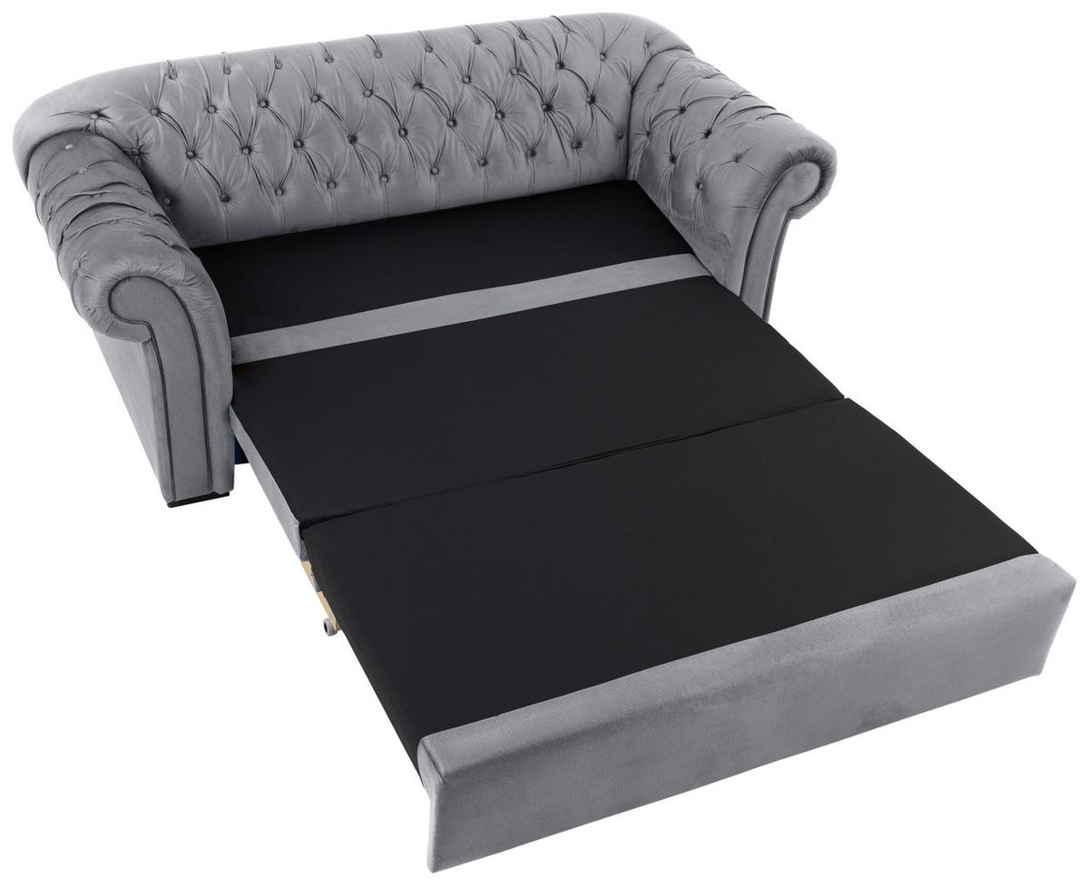 CANAPEA EXTENSIBILĂ CUPIDO - gri, Design, textil (213/86/99cm) - Mömax