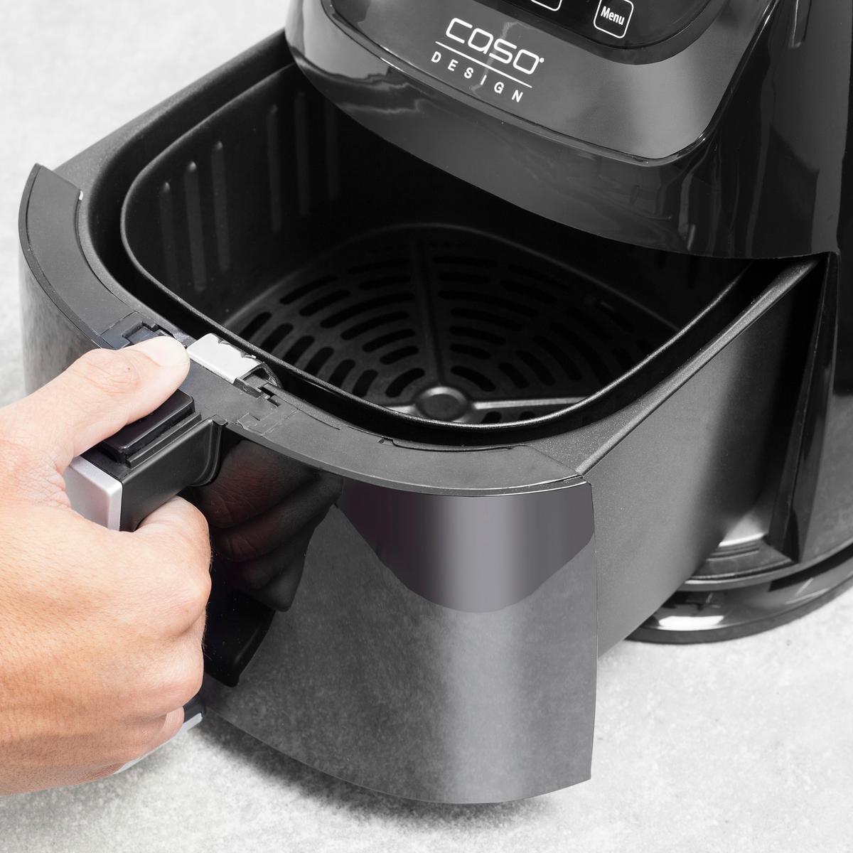 FRYTKOWNICA BEZTŁUSZCZOWA 3171 - czarny, Basics, tworzywo sztuczne (28,5/30/37cm) - CASO Design