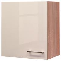 Kuhinjska Zgornja Omarica Nepal, Kašmir, Barva Hrasta - barve nerjavečega jekla/kašmir, Moderno, kovina/leseni material (50/54,8/32cm) - FlexWell