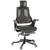 Pisarniški Stol Spektre Black, Siva - siva/črna, Moderno, kovina/umetna masa (67/116/54cm) - MID.YOU