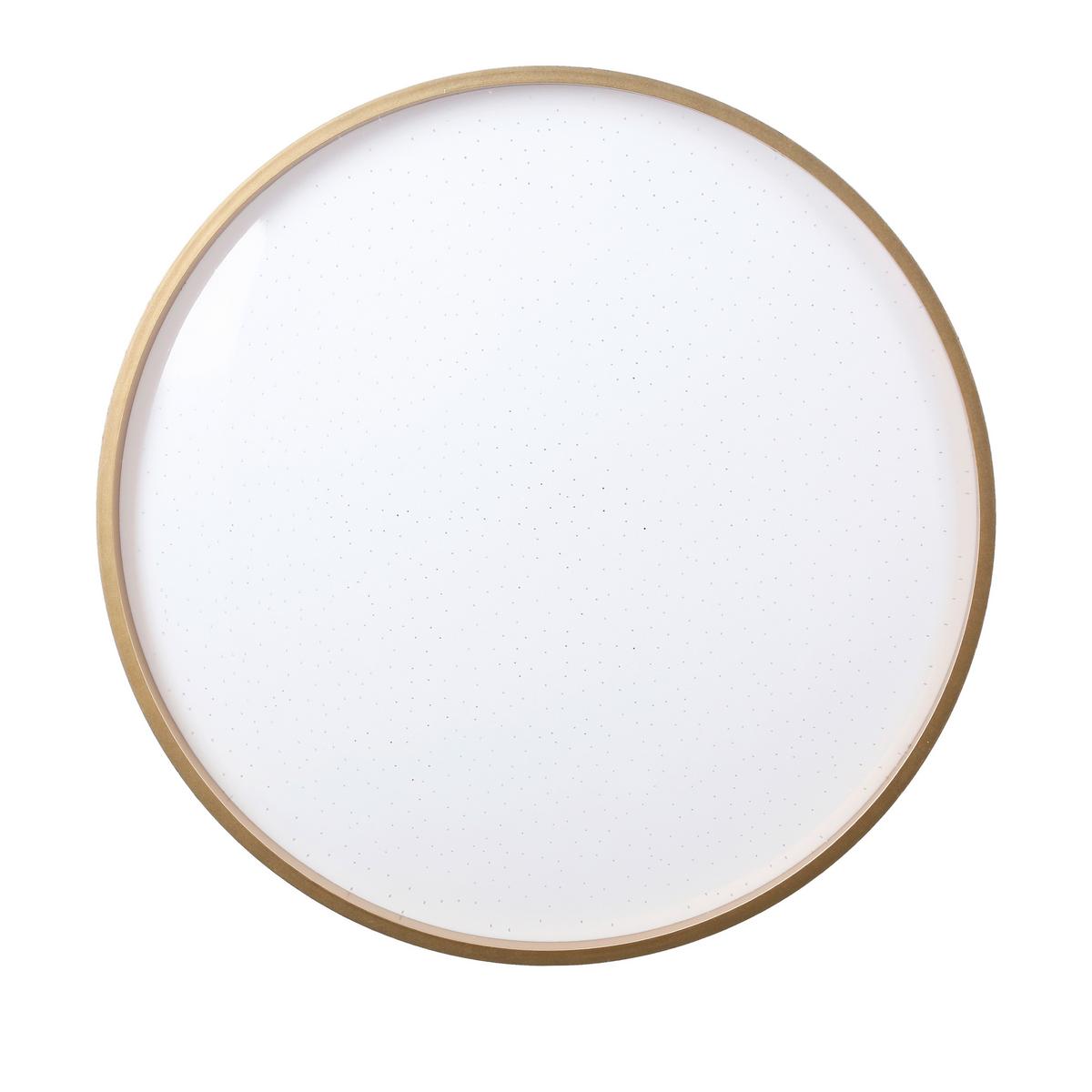 Led Stropna Svjetiljka Florida - bijela/zlatne boje, Konvencionalno, metal/plastika (33/33/6cm)