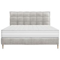 Boxspringbett Portofino - Eichefarben, Trend, Holz/Holzwerkstoff (160/200cm) - Premium Living