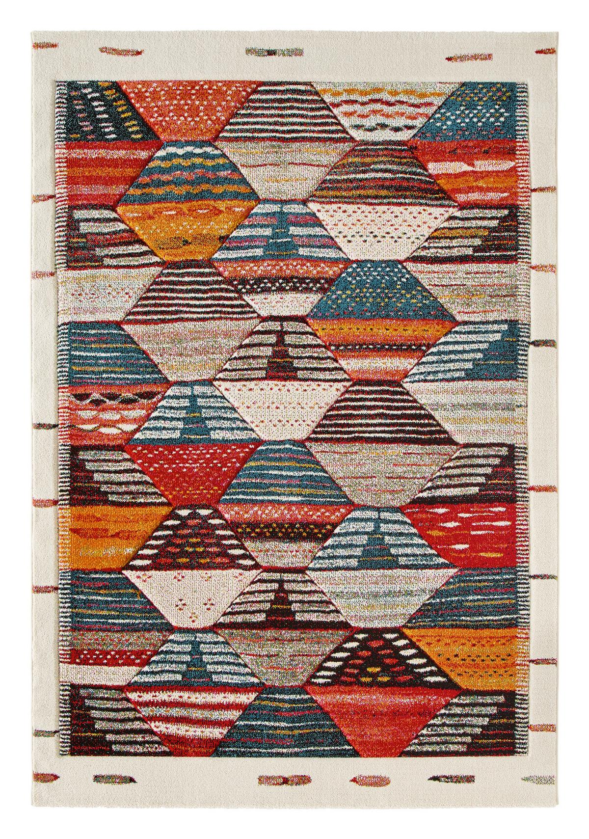 Webteppich Festival Multicolor ca. 200x290cm - Multicolor, KONVENTIONELL, Textil (200/290cm) - Mömax