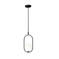 Viseća Svjetiljka Cordel - bijela/crna, Design, metal (18.5/15/120cm)