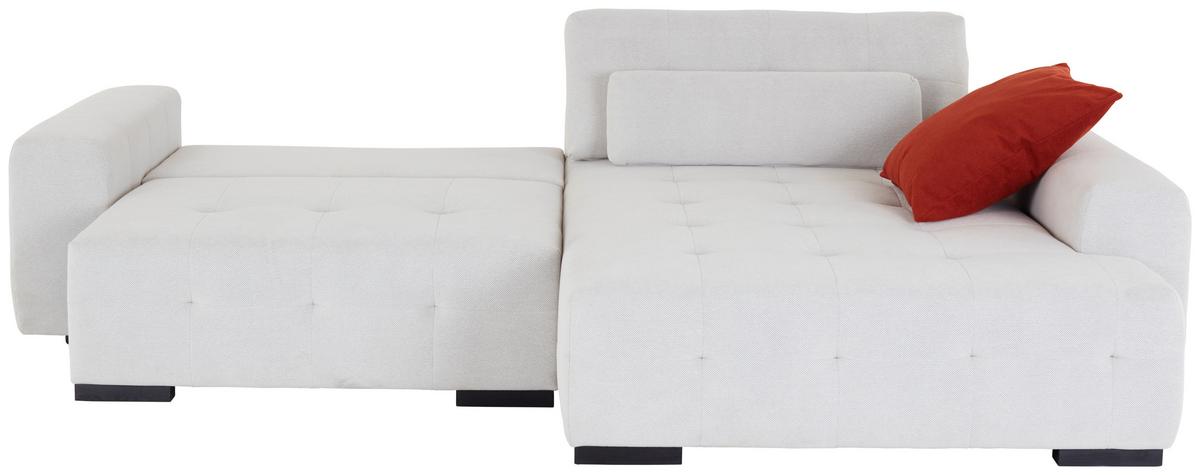 Kutna Garnitura Chance - bež/crvena, Moderno, drvni materijal/tekstil (301/201cm) - Modern Living