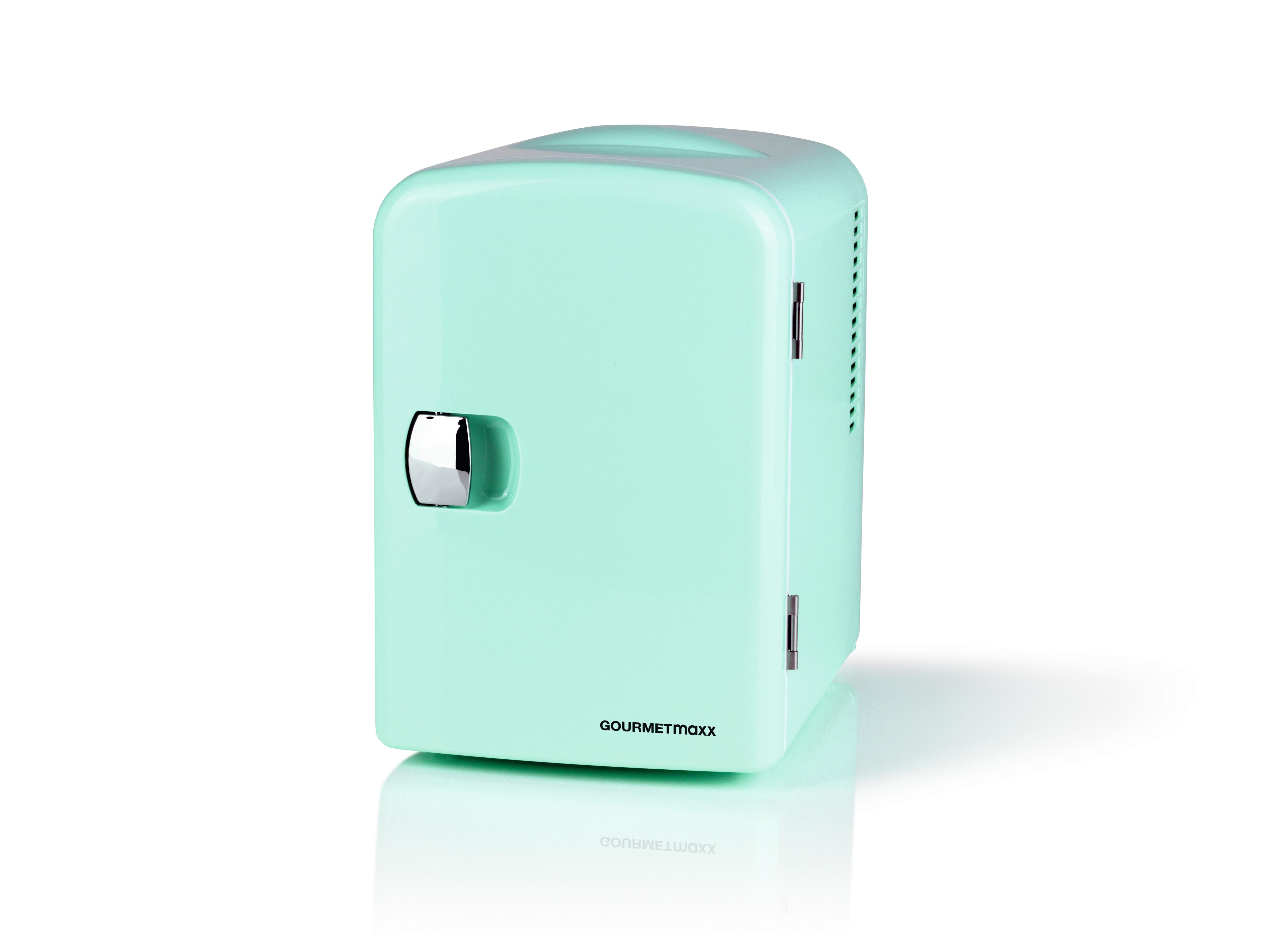 Minikühlschrank Retro in Mintgrün - Mintgrün, LIFESTYLE, Kunststoff (30,5/21,5/30cm) - TV - Unser Original