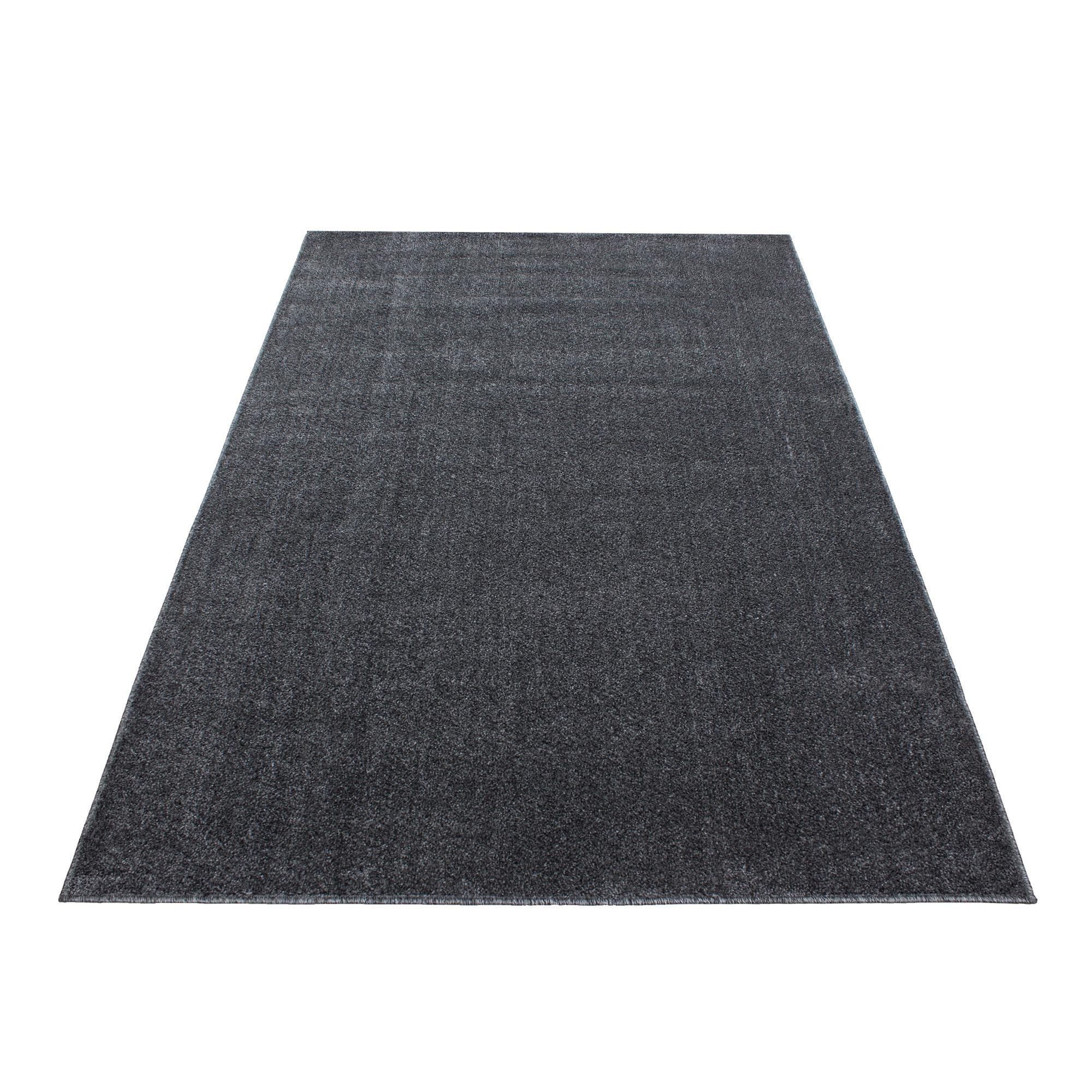 Hochflorteppich Ata Grau ca. 240x340cm - Grau, KONVENTIONELL, Textil (240/340cm) - Novel
