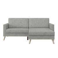 Coltar CARINI - gri deschis, Basics, textil (222/152cm) - Modern Living