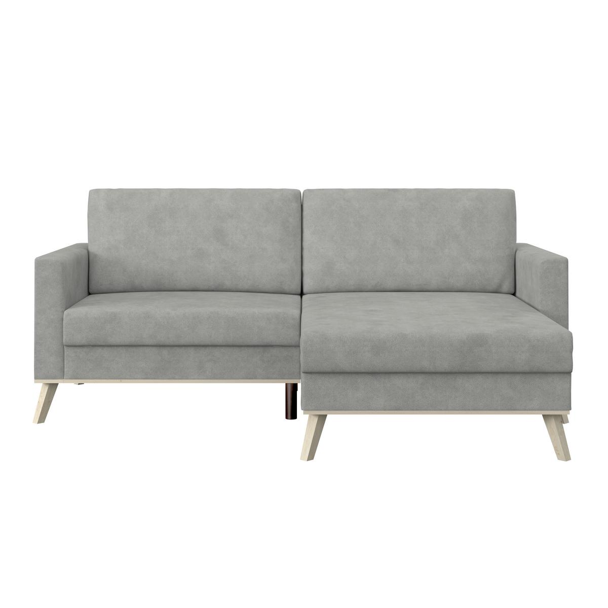 Coltar CARINI - gri deschis, Basics, textil (222/152cm) - Modern Living