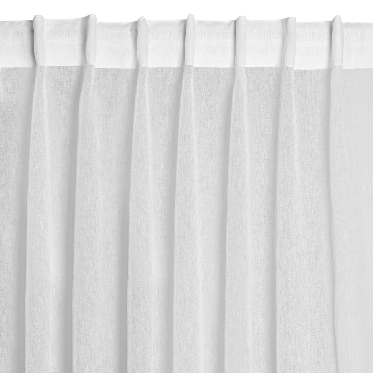 ZASŁONA GOTOWA 0161010 3 IN 1 LIM-HOME BLANC - biały, Basics, tkanina (280/240cm)