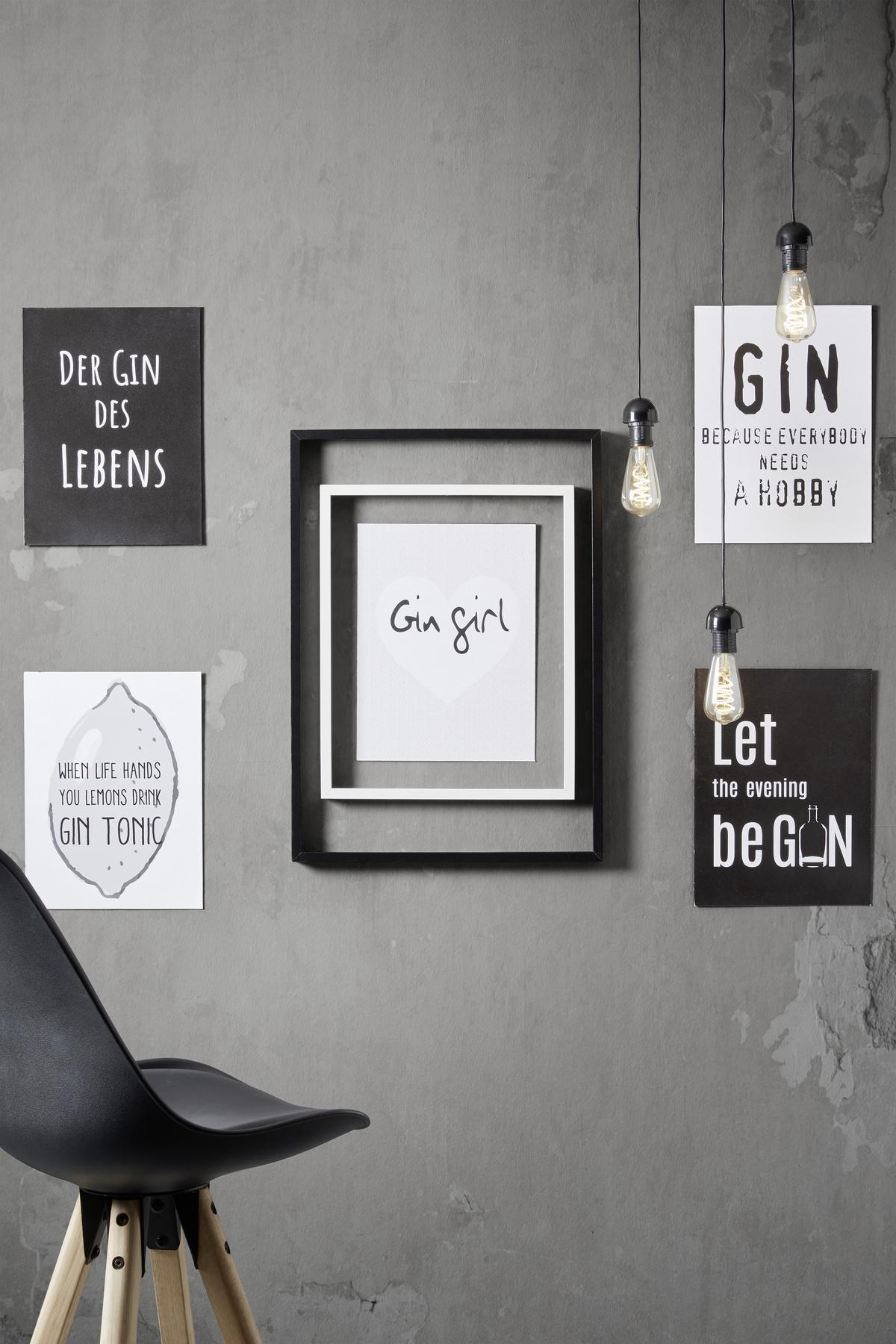 Ovjes Za Stropnu Svjetiljku Anita - crna, plastika (150cm) - Modern Living