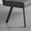 BANC COOPER - gris/noir, MODERN, métal/textile (140/85/60cm) - Mömax