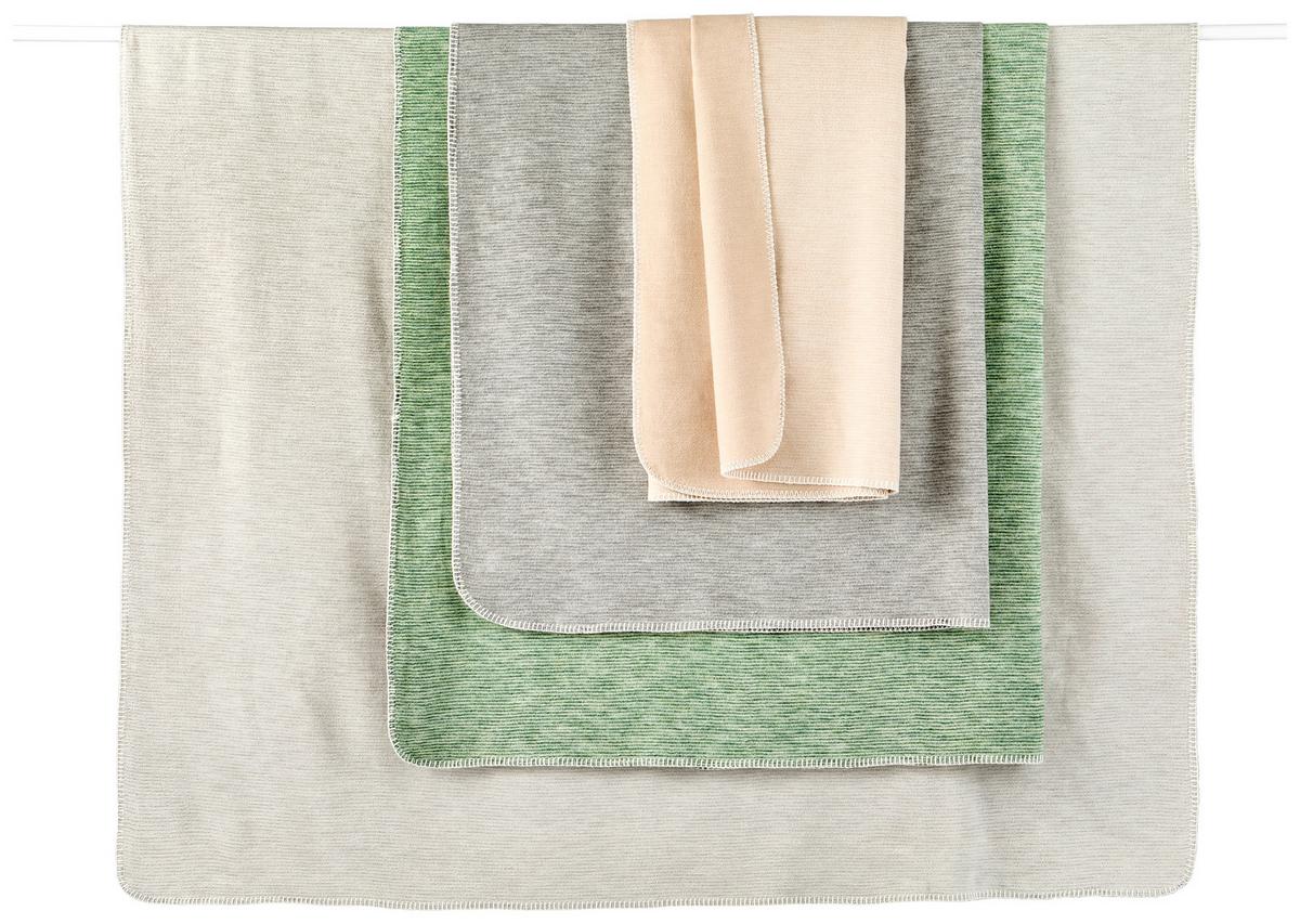 PLED LEELA - kolor naturalny, Basics, tkanina (140/200cm) - Bio:Vio