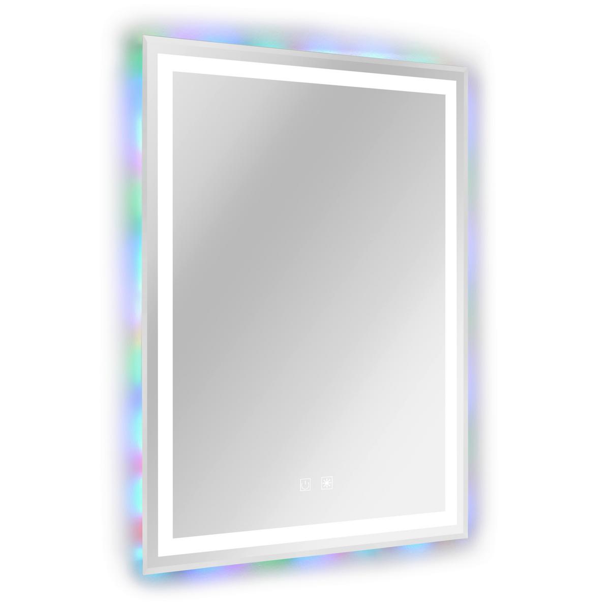 Ogledalo Z Osvetlitvijo Tim - Moderno, steklo (61/81cm) - Mömax