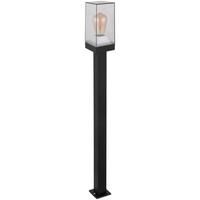 WEGELEUCHTE 31372 - Klar/Schwarz, Basics, Kunststoff/Metall (10/10/100cm) - Globo