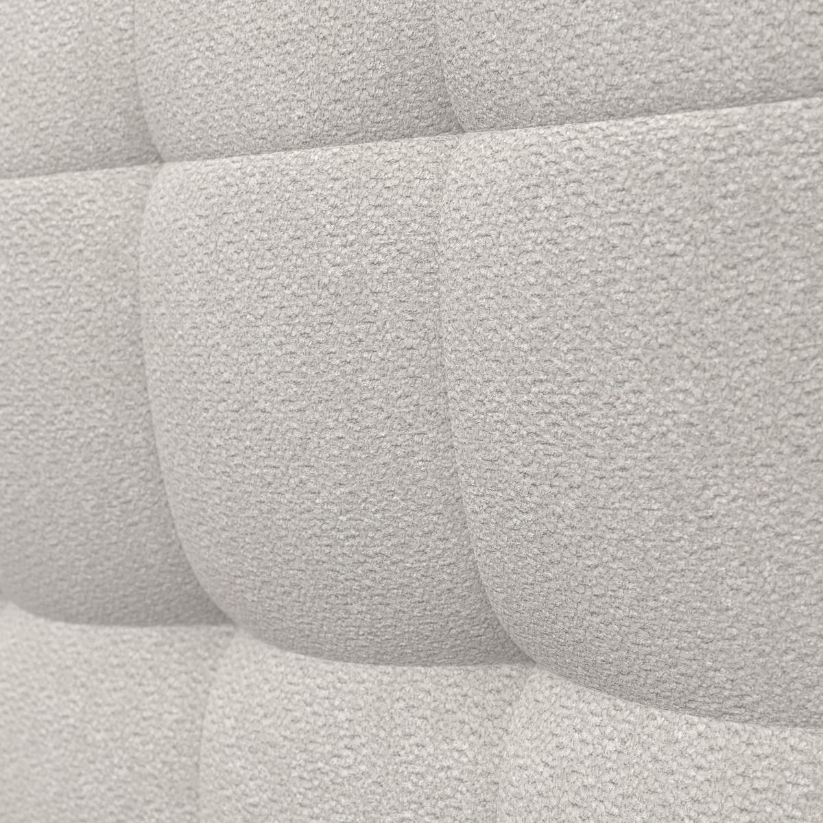 Wohnlandschaft Magda Greige Bouclé - Greige/Beige, MODERN, Holz/Kunststoff (270/73/157cm) - Bessagi Home