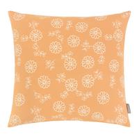 Zierkissen Olivia in Orange ca. 45x45cm - Orange, MODERN, Textil (45/45cm) - Mary's