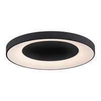 LED-Deckenleuchte Anika Anthrazit max. 60 Watt - Anthrazit, Basics, Kunststoff/Metall (70/70/7,7cm)