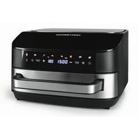 FRYTKOWNICA BEZTŁUSZCZOWA 16428 - kolor srebrny/czarny, Basics, tworzywo sztuczne/metal (32,5/41/24cm) - GOURMETMAXX