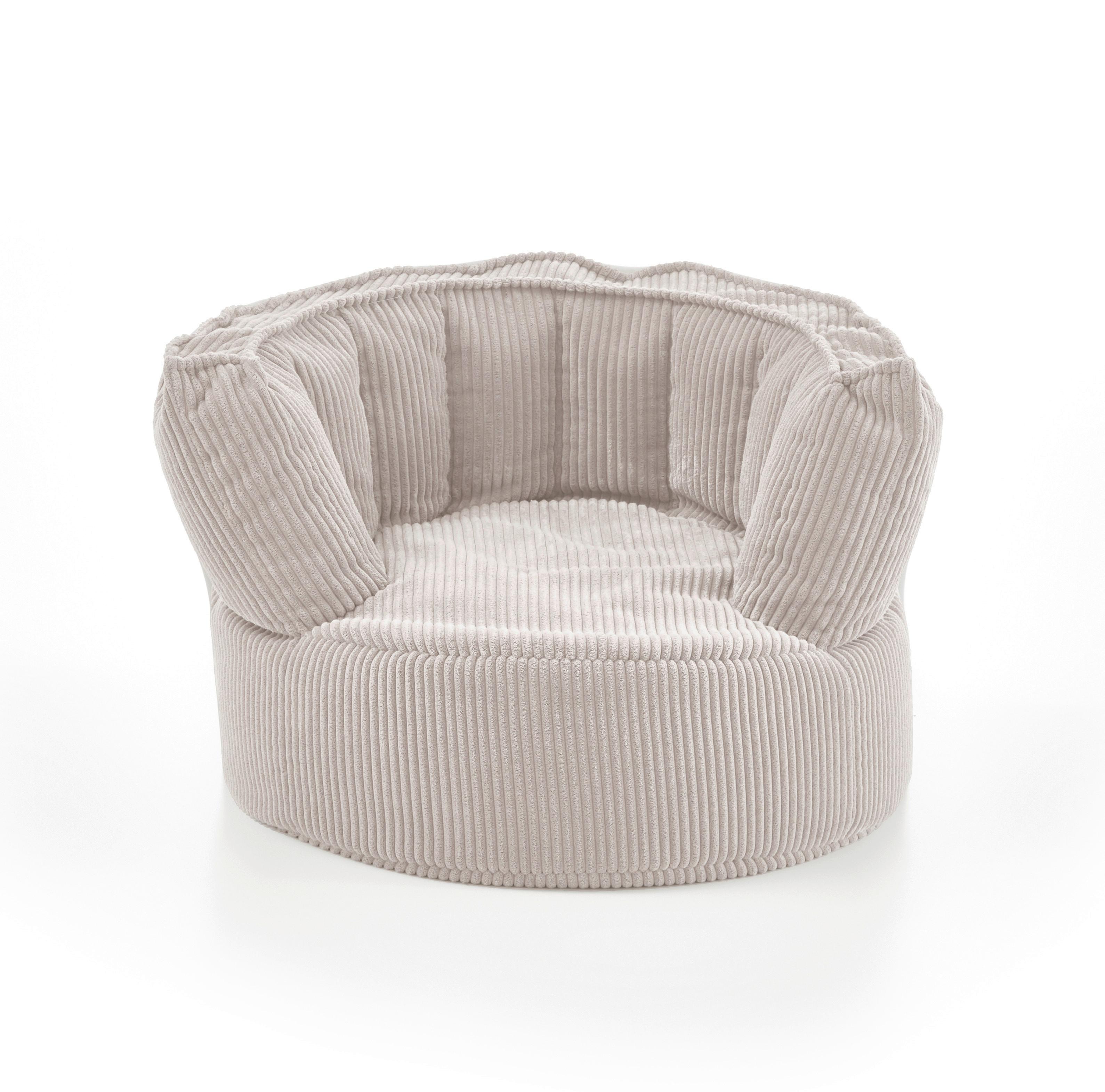 Sitzsack Snuggle Beige - Beige, Basics, Textil (75/55/72cm) - MID.YOU