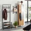 KLEDINGREK AMELIA -SB- - Zwart, Modern, Metaal (67/185/32cm) - Mömax