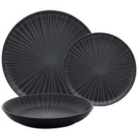 Serviciu De Masă 12/1 Blacky - negru, Modern, ceramică - Mömax
