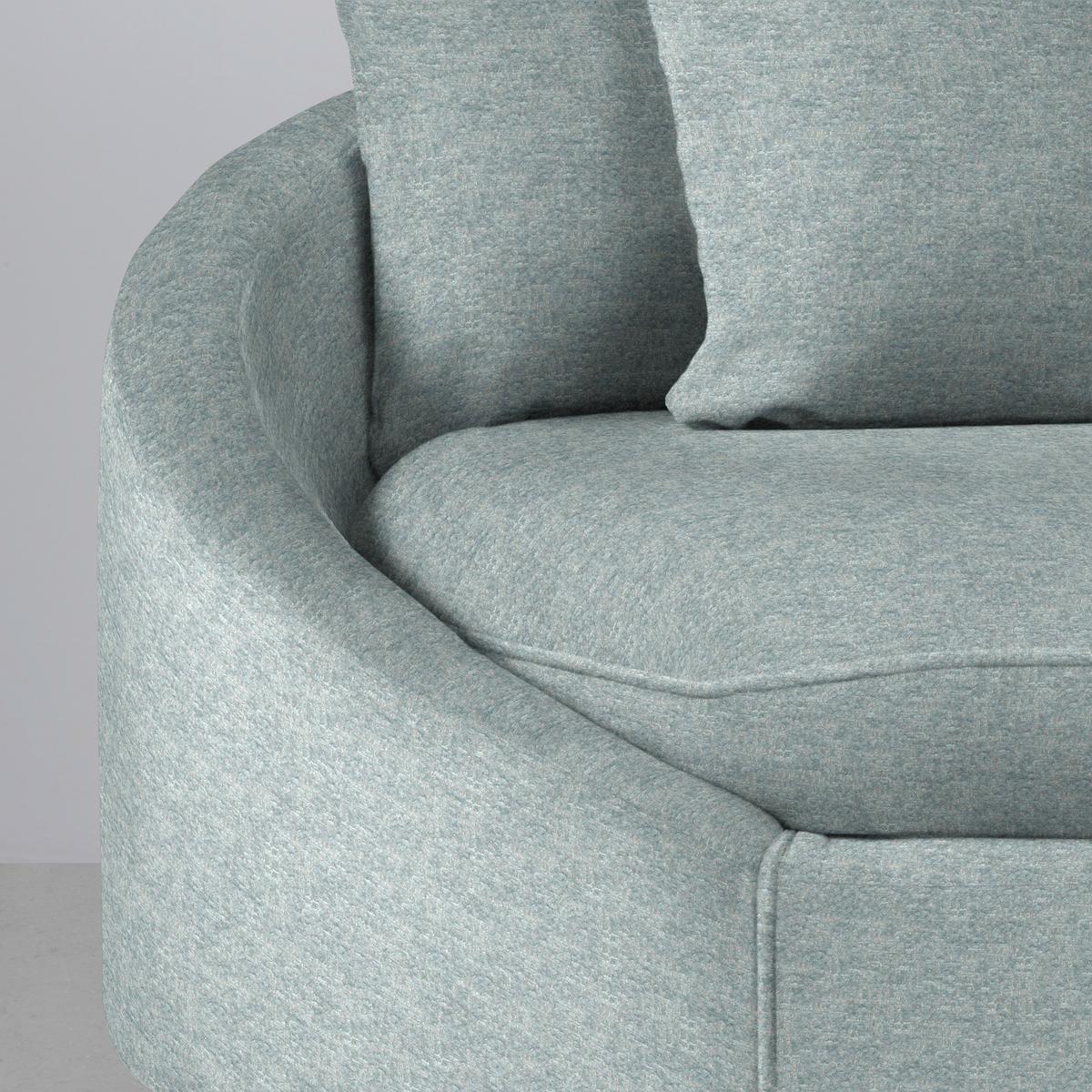 Ecksofa Axel Hellblau - Schwarz/Hellblau, MODERN, Textil/Metall (291/87/250cm) - Mömax