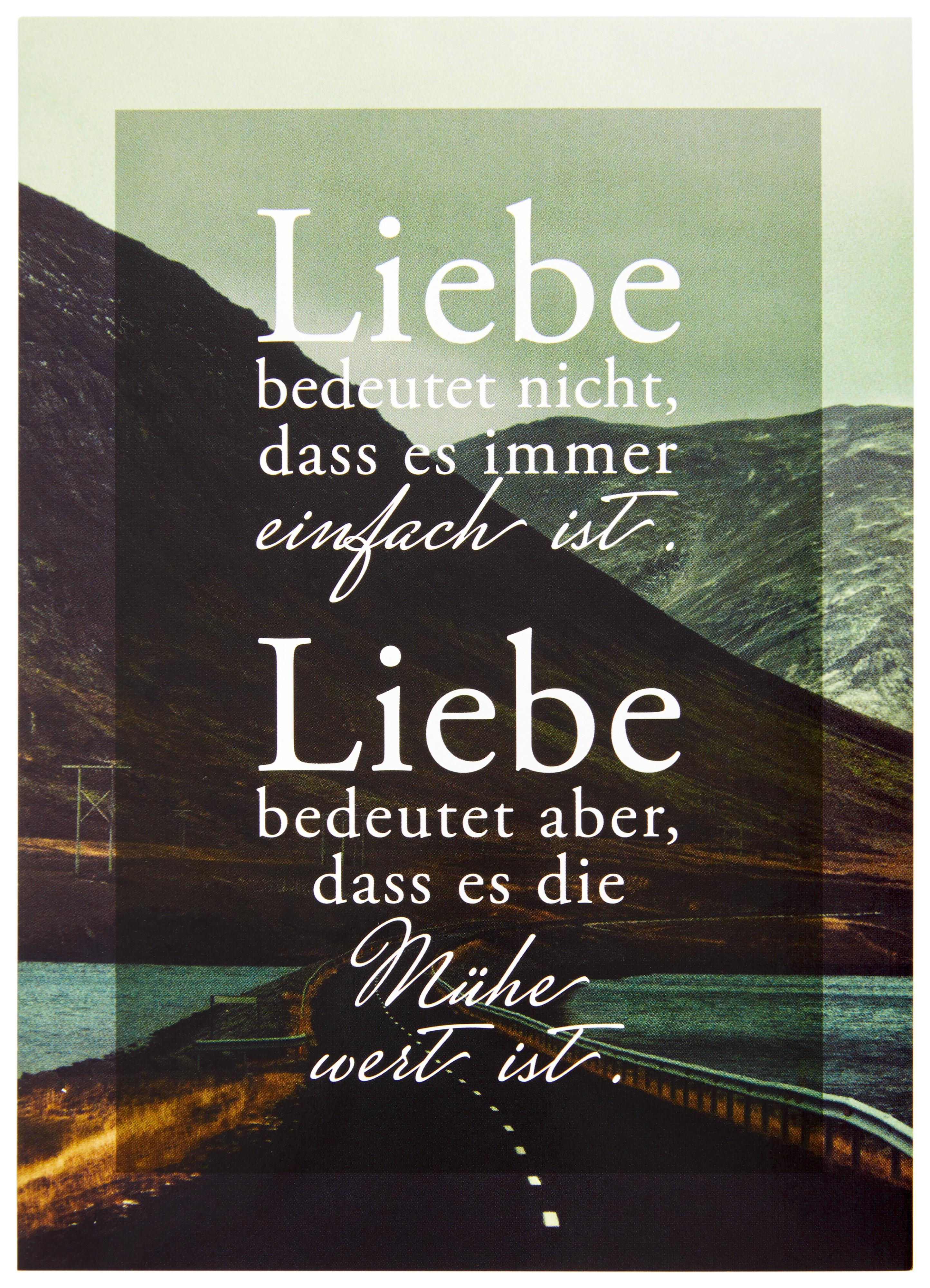 Postkarte Visual Statements Multicolor - Multicolor, Papier (10,5/14,8cm) - VS Visual Statements