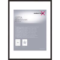 Okvir Za Slike Gitta - črna, Moderno, umetna masa/leseni material (50/70/3,6cm) - Modern Living