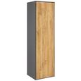 Viseči Element Arizona - hrast/antracit, Moderno, leseni material/les (38/137/32cm) - Premium Living Viseči Element Arizona - hrast/antracit, Moderno, leseni material/les (38/137/32cm) - Premium Living