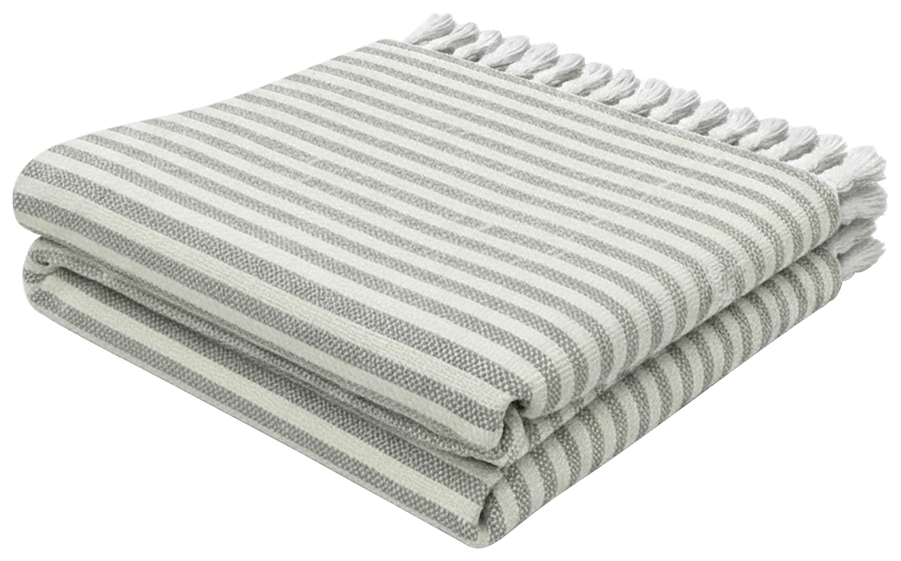 FILT MARION - grå, Modern, textil (130/170cm) - Bessagi Garden