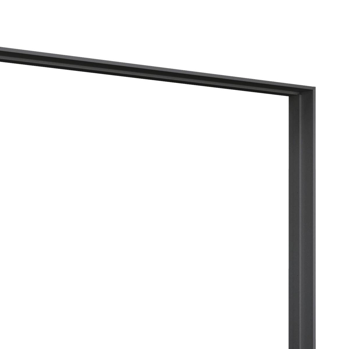 Ramă pentru dulap MIAMI - gri, Modern, material pe bază de lemn (368/233/64cm)